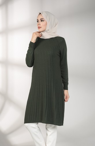 Triko Tunik 4216-04 Haki