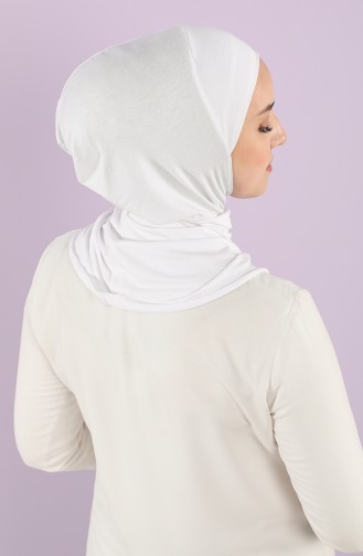 White Underscarf 13142-30