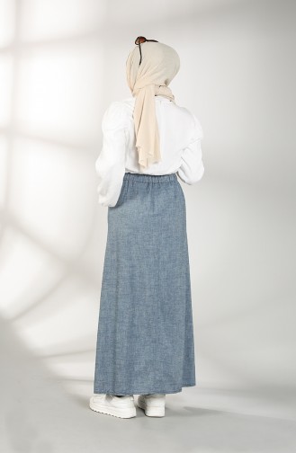 Denim Blue Skirt 9006-02