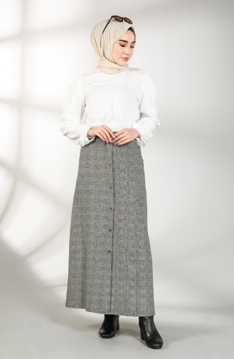 Gray Skirt 9007A-01
