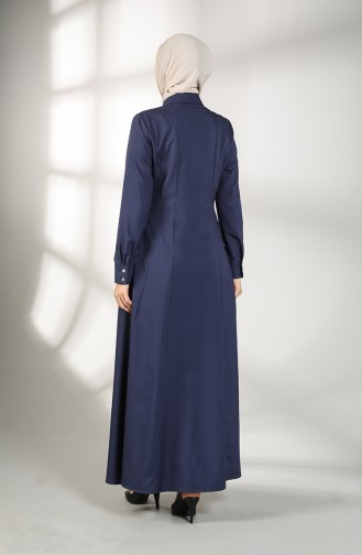 Abayas Bleu Marine 2214-04