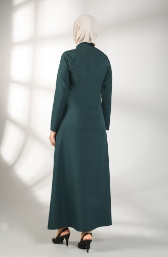 Abayas Vert emeraude 2215-05