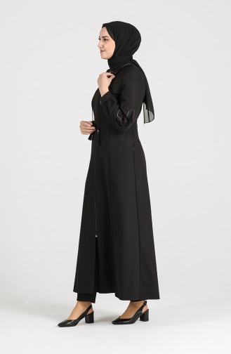 Black Abaya 8030-01