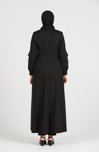 Black Abaya 8030-01