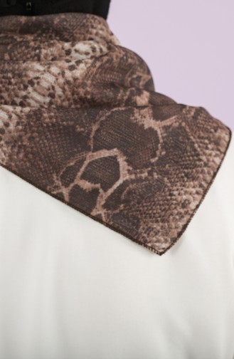 Dark Brown Foulard 61806-01