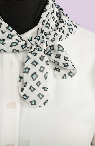 Mint Blue Foulard 61814-01