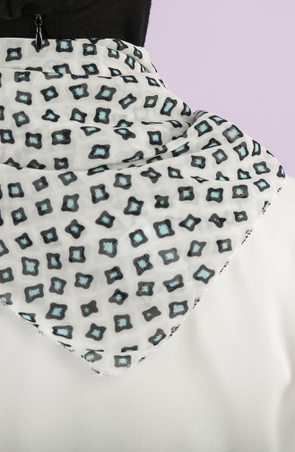 Mint Blue Foulard 61814-01