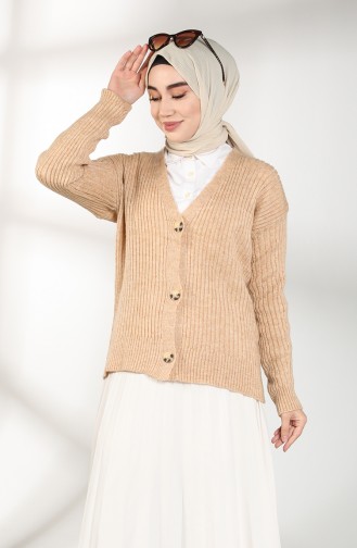 Dark Beige Vest 0593-01