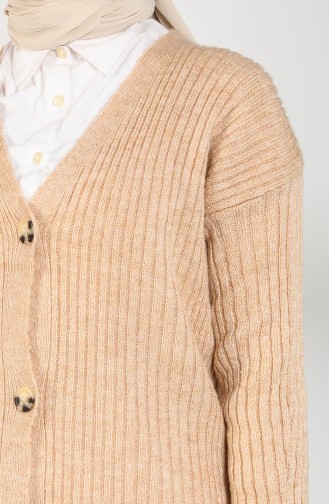 Dark Beige Cardigans 0593-01