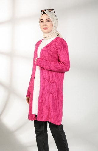 Fuchsia Strickjacke 3019-03