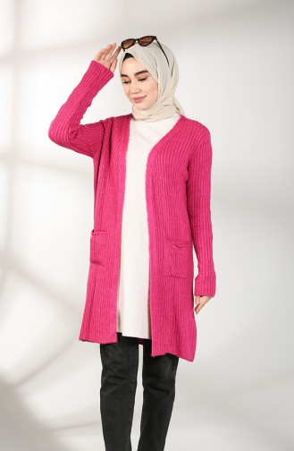 Fuchsia Strickjacke 3019-03