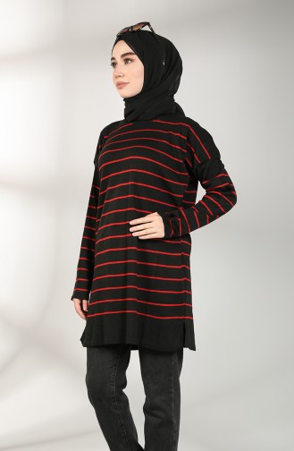 Schwarz Pullover 3015-02