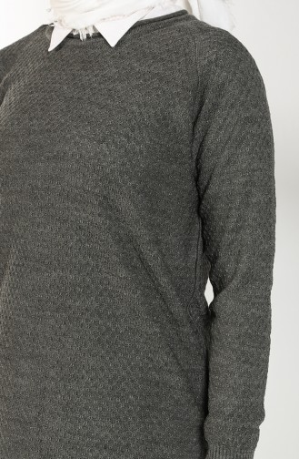 Smoke-Colored Sweater 3018-07