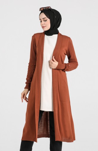 Cinnamon Color Cardigans 0802-09