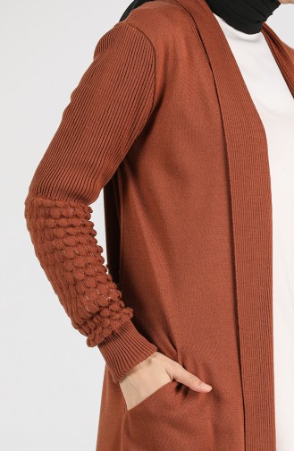 Cinnamon Color Cardigans 0802-09