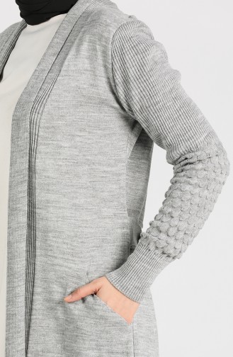 Gray Cardigans 0802-10