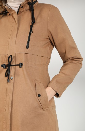 Manteau Café au lait 7107-02