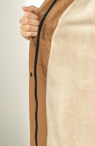 Fur Coat 7107-02 Milk Coffee 7107-02