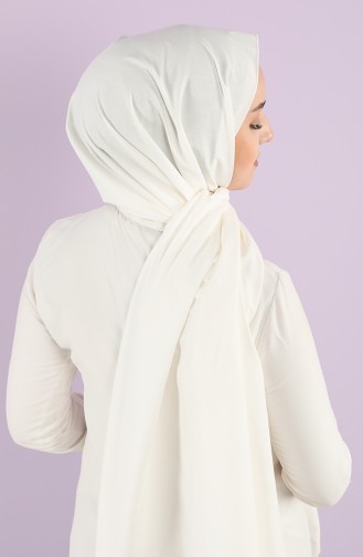 Cream Shawl 4857-01