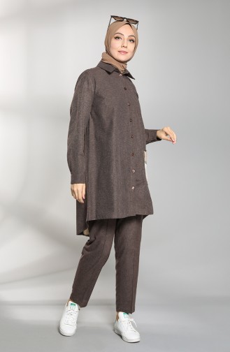 طقم بُني 4046-03