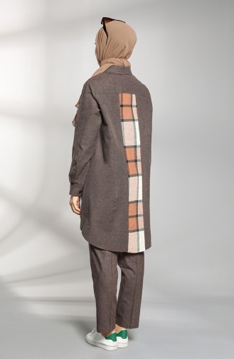 طقم بُني 4046-03