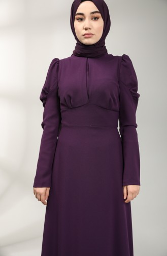 Habillé Hijab Pourpre 5412-03