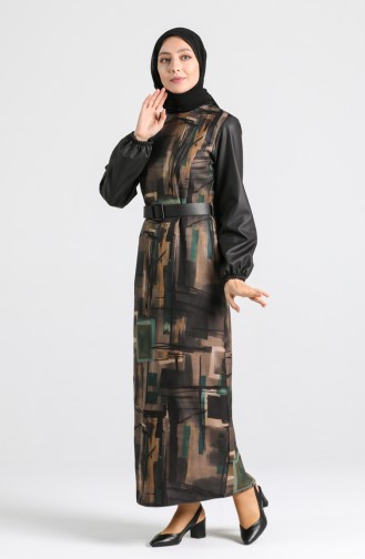 Robe Hijab Khaki 4332-02