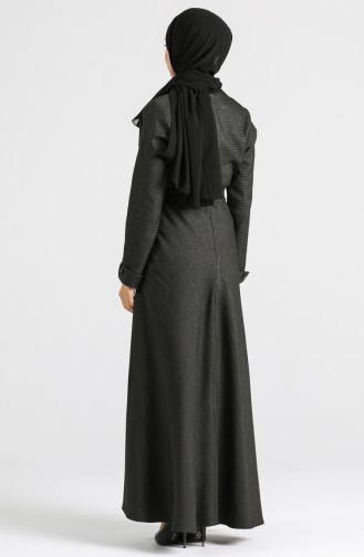 Robe Hijab Khaki 4333-03