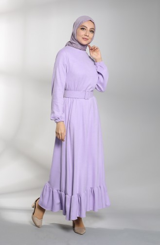 Belted Dress 1485-01 Lilac 1485-01
