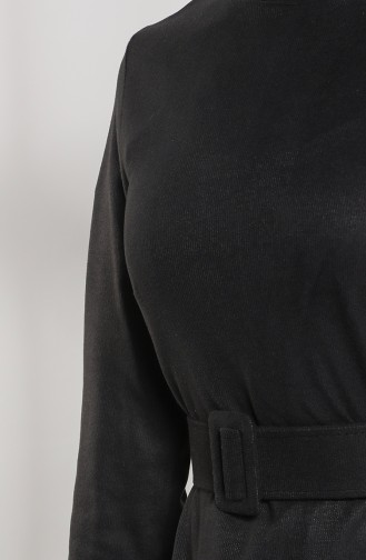 Robe Hijab Noir 1485-05