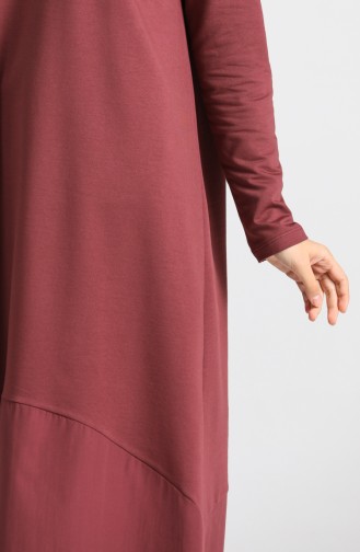 Robe Hijab Bordeaux 4640-02