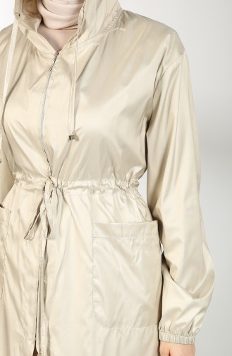 Beige Trench Coats Models 2050-01