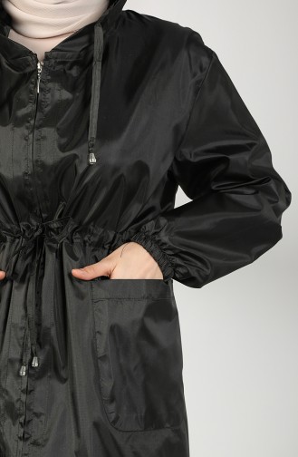 Black Trench Coats Models 2050-03