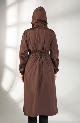 Brown Trench Coats Models 2050-04