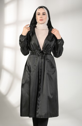 Schwarz Trench Coats Models 2051-03