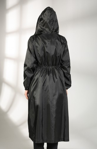 Black Trench Coats Models 2051-03