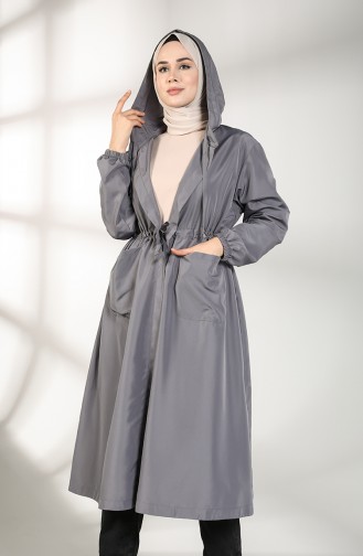 Gray Trenchcoat 2051-04