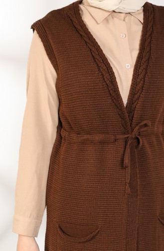 Brown Gilet 4130-12