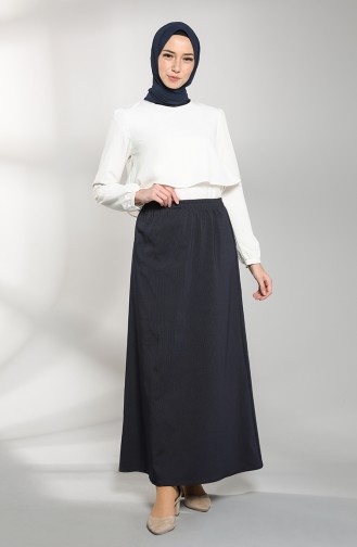 Navy Blue Rok 4322EK-02