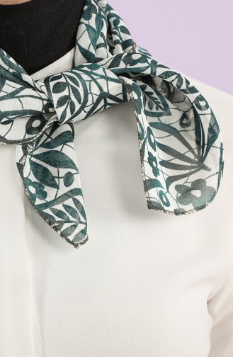 Dark Green Foulard 61800-01