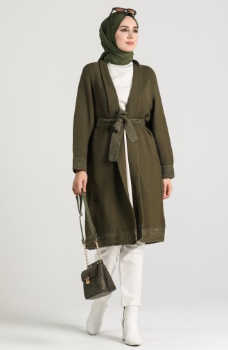 Khaki Cardigans 9K6915000-02