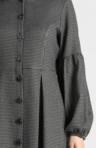 Bebe Collar Coat 1111-03 Gray 1111-03
