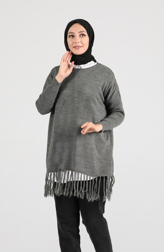 Smoke-Colored Sweater 9K6920400-01