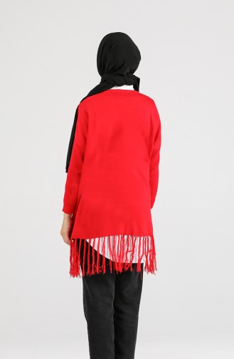 Rot Pullover 9K6920400-03