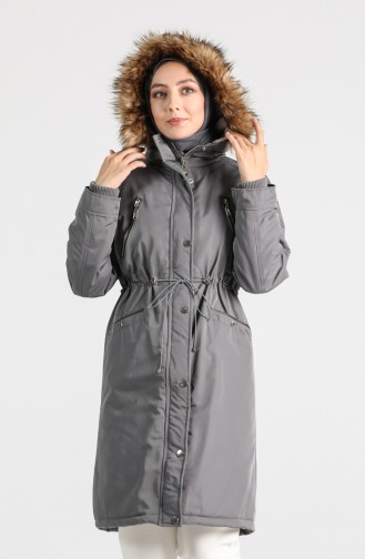 Gray Winter Coat 6007-05