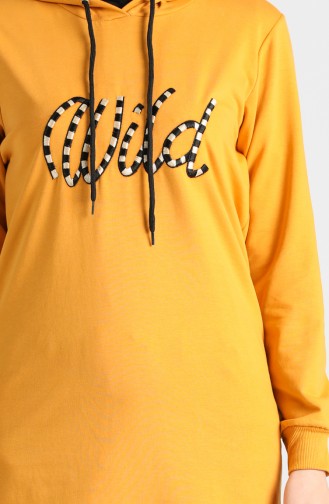 Sweatshirt Moutarde 0722-03