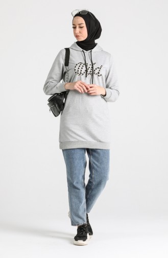 Grau Pulli 0722-06