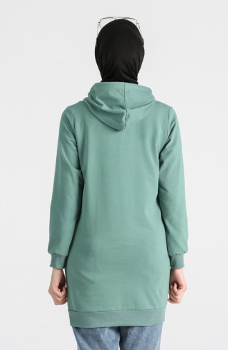 Sweatshirt Vert noisette 0722-07