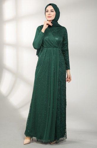 Emerald İslamitische Avondjurk 5402-03