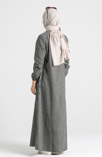 Robe Hijab Noir 1436-01